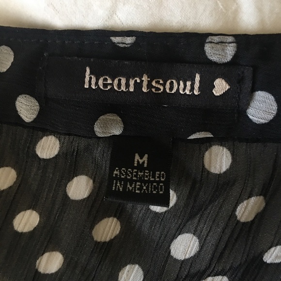 Polka Dot Ruffled Top - Picture 4 of 5